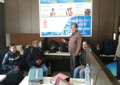 NSIC, Branch Office, Lucknow organised an Awareness Campaign on Cashless/Digital Transactions like Cards, POS, E-Wallet, USSD & Mobile Banking amongst Employees of M/s Trie viz Infracon Pvt. Ltd., at Lucknow on 17-12-2016. The motive was to interact with them, educate them and create interest to use the above digital means.